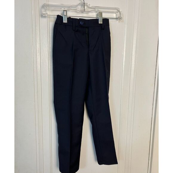 Isaac Mizrahi boys navy suit - size 5 - Picture 3 of 7